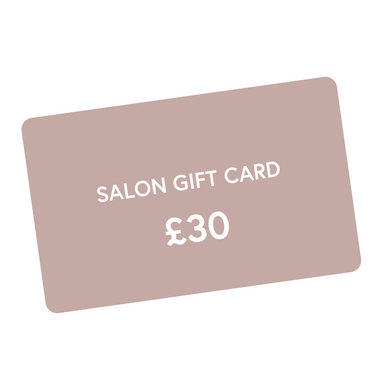 Salon Gift Card £30