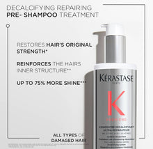 Load image into Gallery viewer, Kérastase Première Decalcifying Repairing Pre-Shampoo and Shampoo for Damaged Hair with Pure Citric Acid and Glycine