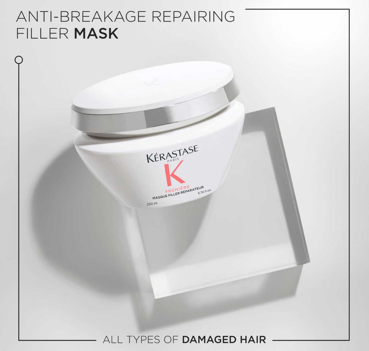 Kérastase Première Anti-Breakage Repairing Filler Hair Mask for Damaged Hair with Peptides and Glycine 200ml