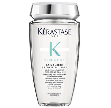 Kérastase Symbiose Purifying Anti-Dandruff Cellular Shampoo, For Oily Sensitive Scalp Prone To Dandruff, 250ml