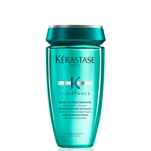 STRENGTHENING SHAMPOO  A strengthening shampoo for damaged hair seeking healthier-looking lengths